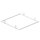 SLV 1011334 RECESSED MOUNTING FRAME Einbauhrahmen 600 WH