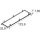 SLV 1011336 RECESSED MOUNTING FRAME Einbauhrahmen 1200/300 WH