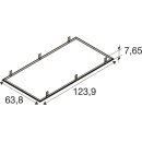 SLV 1011337 RECESSED MOUNTING FRAME Einbauhrahmen 1200/600 WH
