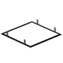 SLV 1011338 RECESSED MOUNTING FRAME Einbauhrahmen 600 BK