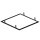 SLV 1011338 RECESSED MOUNTING FRAME Einbauhrahmen 600 BK