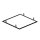 SLV 1011339 RECESSED MOUNTING FRAME Einbauhrahmen 625 BK