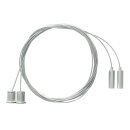 SLV 1011504 TUBULAR P Aufhängeset 2M 2 Stück