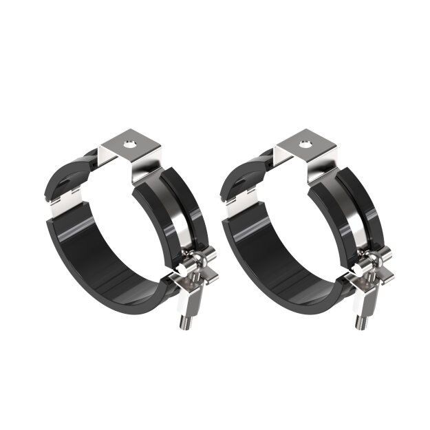 SLV 1011505 TUBULAR P Aufbaumontagehalterung/Gummi 2 Stück