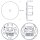 SLV 3009389 DECKENANBAUDIMMER ZIGBEE 3.0 Weiß
