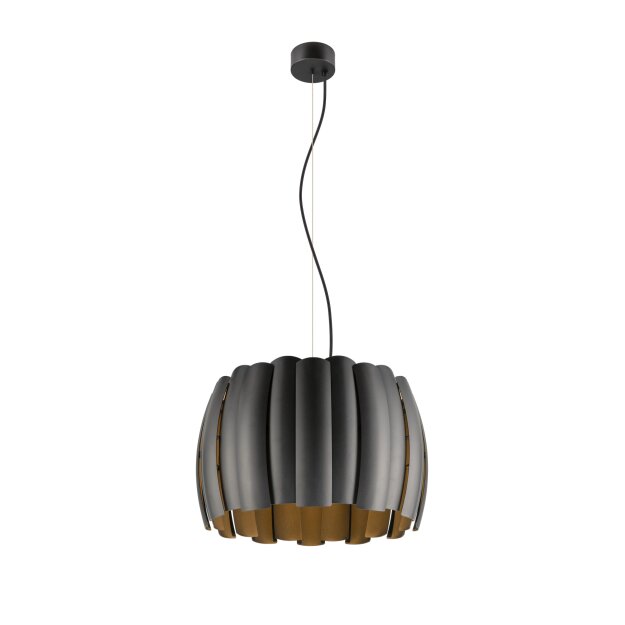 SLV 1011681 HAVEN 50 PD E27 Pendelleuchte E27 1 x 40 W Schwarz