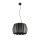 SLV 1011681 HAVEN 50 PD E27 Pendelleuchte E27 1 x 40 W Schwarz