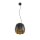 SLV 1011684 HAVEN 35 PD E27 Pendelleuchte E27 1 x 40 W Schwarz