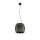SLV 1011684 HAVEN 35 PD E27 Pendelleuchte E27 1 x 40 W Schwarz