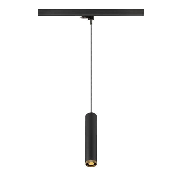 SLV 1011710 GRIP! L 3~ Pendelleuchte QPAR51 GU10 1 x 6 W Schwarz / Goldfarben