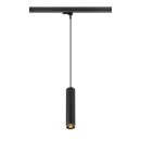 SLV 1011710 GRIP! L 3~ Pendelleuchte QPAR51 GU10 1 x 6 W Schwarz / Goldfarben