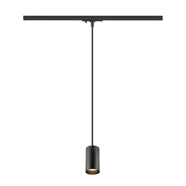 SLV 1011717 ENOLA 2.0 M 1~ Pendelleuchte SINGLE QPAR51 1 x 10 W Schwarz