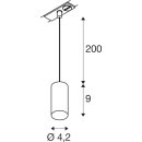 SLV 1011727 ENOLA 2.0 M 1~ Pendelleuchte SINGLE GU10 MINI...