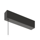 SLV 1011936 LINIUS 120 PD PHASE DECKENROSETTE Pendelleuchte 3000 K 34 W 90° Schwarz