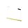 SLV 1011951 LINIUS 120 PD DALI DECKENROSETTE Pendelleuchte 2700 K 34 W 90° Messing