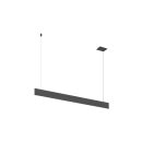 SLV 1011954 LINIUS 120 PD DALI EINBAU Pendelleuchte 2700 K 34 W 90° Schwarz