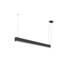 SLV 1012157 GLENOS® 2.0 PD 1,2M DALI UGR19 Pendelleuchte Pendellänge: 200 cm 4000 K 38 W 80° Schwarz