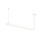 SLV 1012158 GLENOS® 2.0 PD 1,5M DALI UGR19 Pendelleuchte Pendellänge: 200 cm 3000 K 46 W 80° Weiß