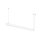 SLV 1012158 GLENOS® 2.0 PD 1,5M DALI UGR19 Pendelleuchte Pendellänge: 200 cm 3000 K 46 W 80° Weiß