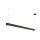 SLV 1012159 GLENOS® 2.0 PD 1,5M DALI UGR19 Pendelleuchte Pendellänge: 200 cm 3000 K 46 W 80° Schwarz