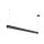 SLV 1012159 GLENOS® 2.0 PD 1,5M DALI UGR19 Pendelleuchte Pendellänge: 200 cm 3000 K 46 W 80° Schwarz
