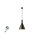 SLV 1012528 PHELIA 30 SMART SET PD E27 A60 ZIGBEE RGBW Pendelleuchte Schwarz