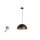 SLV 1012531 FORCHINI M 40 SMART SET PD E27 A60 ZIGBEE RGBW Pendelleuchte Schwarz