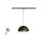 SLV 1012533 FORCHINI M 40 SMART SET 3PH. PD E27 A60 ZIGBEE RGBW 3~ Pendelleuchte Schwarz