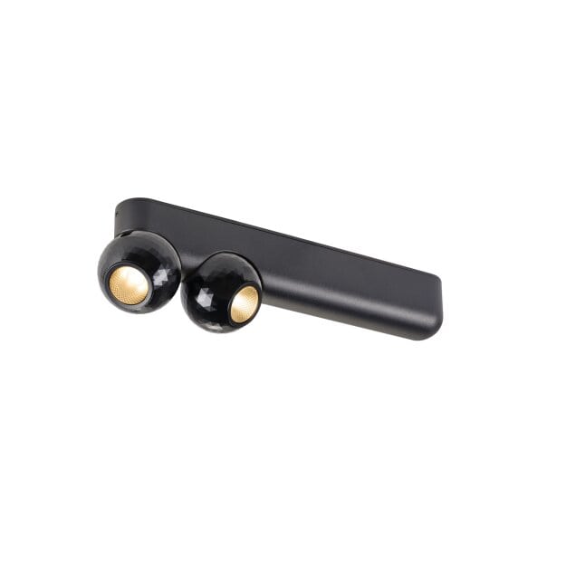 SLV 1010308 DYSKO CW DOUBLE PHASE Wand- und Deckenaufbauleuchte 2700 K 13 W 36° Schwarz