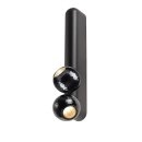 SLV 1010308 DYSKO CW DOUBLE PHASE Wand- und Deckenaufbauleuchte 2700 K 13 W 36° Schwarz