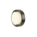 SLV 1011261 AINOS SLIDE WL Wandaufbauleuchte rund PHASE 2700/3000 K 11 W IP65 Schwarz