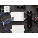 SLV 1011263 AINOS SLIDE WL Wandaufbauleuchte rund SENSOR 2700/3000 K 11,5 W IP65 Schwarz