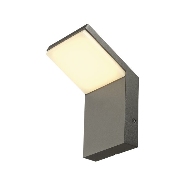 SLV 1011572 ORDI WL Wandaufbauleuchte 2700/3000 K 6/8,5 W IP54 Anthrazit