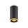 SLV 1011847 GRIP! L CL QPAR51 Deckenaufbauleuchte GU10 1 x 6 W Schwarz / Goldfarben