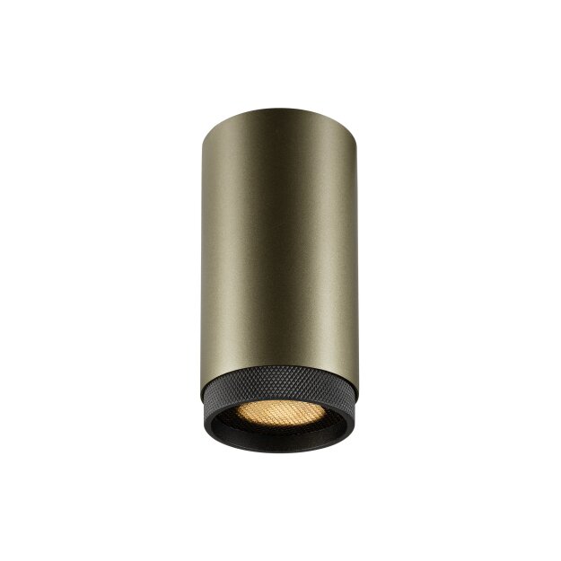 SLV 1011848 GRIP! L CL QPAR51 Deckenaufbauleuchte GU10 1 x 6 W Bronze / Schwarz