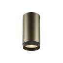 SLV 1011848 GRIP! L CL QPAR51 Deckenaufbauleuchte GU10 1 x 6 W Bronze / Schwarz