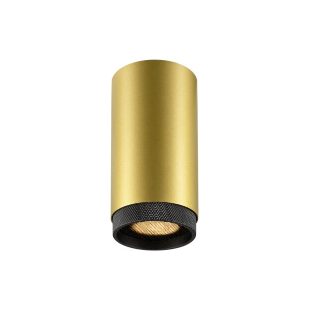 SLV 1011849 GRIP! L CL QPAR51 Deckenaufbauleuchte GU10 1 x 6 W Gold / Schwarz