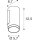 SLV 1011880 GRIP! L Wandaufbauleuchte UP OR DOWN QPAR51 1 x 6 W Gold