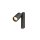 SLV 1011895 ENOLA 2.0 M CW SINGLE QPAR51 eckig Wand- und Deckenaufbauleuchte 1 x 10 W Schwarz