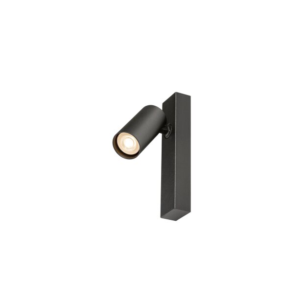 SLV 1011917 ENOLA 2.0 S CW SINGLE GU10 MINI PAR11 eckigD Wand- und Deckenaufbauleuchte 1 x 5 W Schwarz