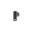 SLV 1011925 ENOLA 2.0 S WL SINGLE GU10 MINI PAR11 Wandaufbauleuchte 1 x 5 W Schwarz