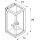 SLV 1012012 QUADRULO LAMP SET WL Wandaufbauleuchte Inkl. ST64 E27 PHASE 2700 K 320° Anthrazit