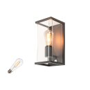 SLV 1012013 QUADRULO SENSOR LAMP SET WL Wandaufbauleuchte...