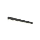 SLV 1012163 GLENOS® 2.0 CL 1,2M DALI UGR22 Deckenaufbauleuchte 3000 K 17 W Schwarz