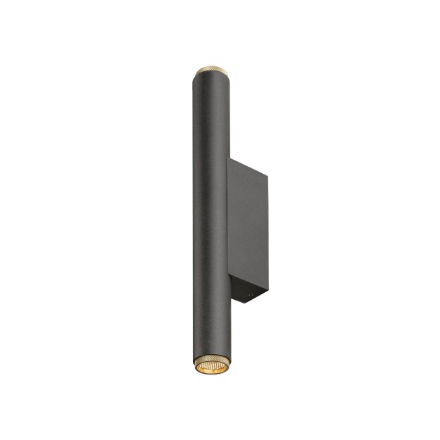 SLV 1012175 GRIP! S WL PHASE UP/DOWN Wandaufbauleuchte 2700 K 12 W 29° Schwarz / Goldfarben