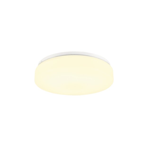SLV 1012183 LIPSY® 2.0 30 CW DRUM Wand- und Deckenaufbauleuchte 3000 K / 4000 K 7,1 W / 11 W 120° Weiß / milchig