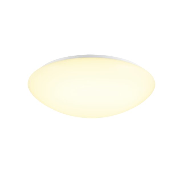 SLV 1012186 LIPSY® 2.0 40 CW DOME Wand- und Deckenaufbauleuchte 3000 K / 4000 K 9 W / 18 W 120° Weiß / milchig