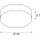 SLV 1012187 LIPSY® 2.0 40 CW DRUM Wand- und Deckenaufbauleuchte 3000 K / 4000 K 9/18 W 120° Weiß / milchig