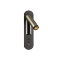 SLV 1012365 GRIP! S WL Wandeinbauleuchte 2700 K 4,2 W Schalter 29° Bronze / Schwarz