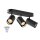 SLV 1012508 ASTO TUBE SMART SET CW TRIPLE GU10 PAR16 ZIGBEE TW Wand- und Deckenaufbauleuchte Schwarz